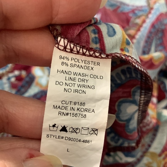 Honeyme Cross Back Dress Size Large NWOT - Picture 5 of 5